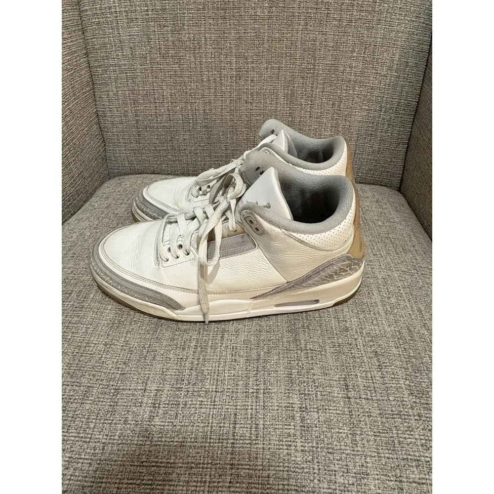 Nike‎ Air Jordan 3 Retro SE Craft Ivory Grey Mist FJ9479-100 Men's Sz 10